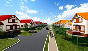 В Барнауле началось строительство нового коттеджного поселка