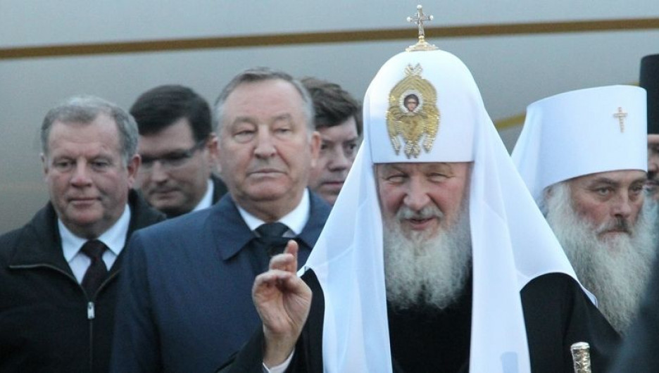 Патриарх Кирилл прибыл в Барнаул.