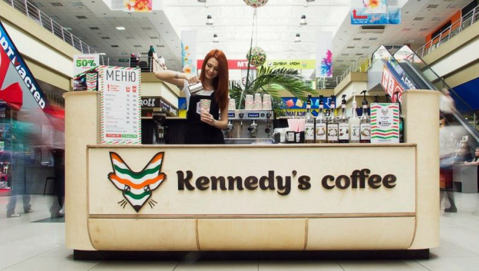 В дизайн-проекте интерьера торговой точки Kennedy`s Coffee проработаны принципы сборки оборудования для франчайзи.