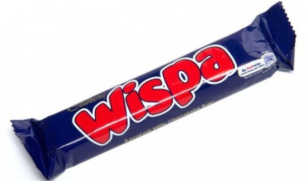 Пористый шоколад Wispa.