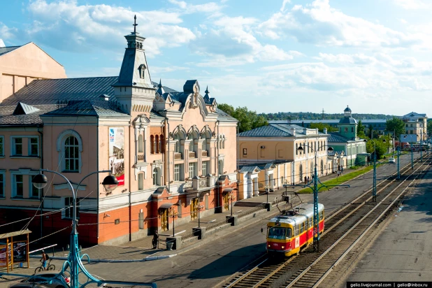 Барнаул потерявшийся во времени.