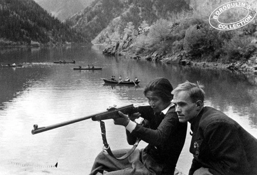Ворошиловские стрелки. Алтай, 1937 год.