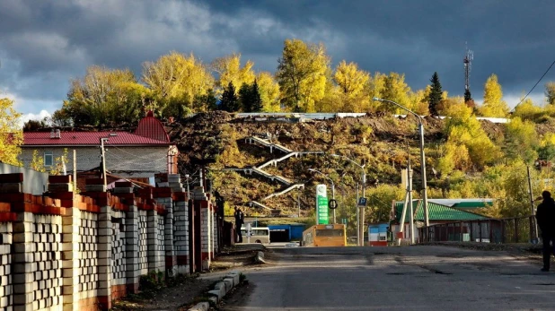 Барнаул осенью.