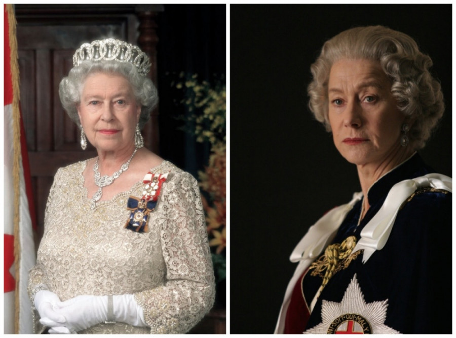 Елизавета II и Хелен Миррен, «Королева».