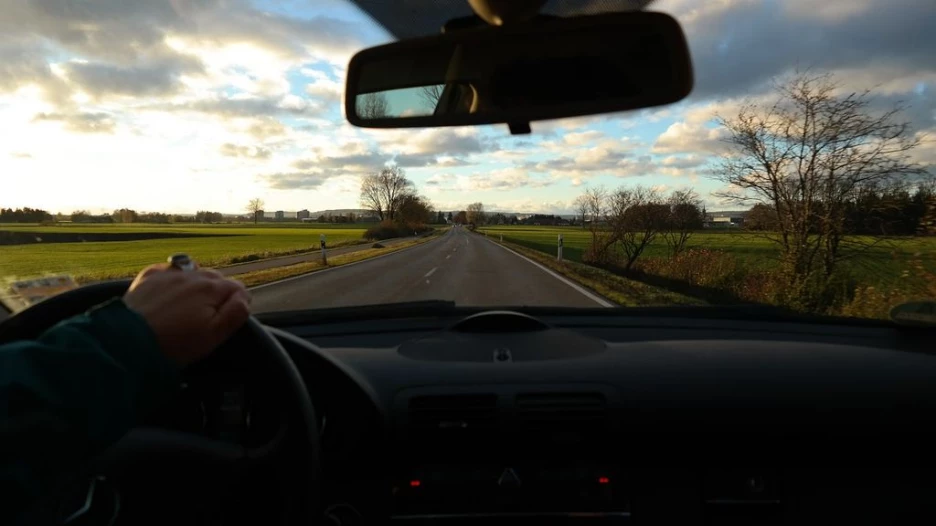 Трасса, дорога, водитель.