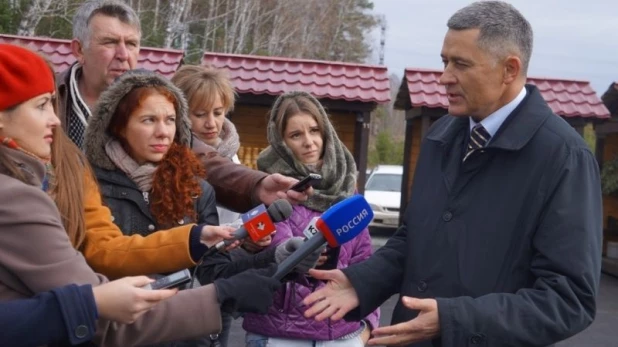 Ярмарка в "Дары Алтая" в Тальменском районе.