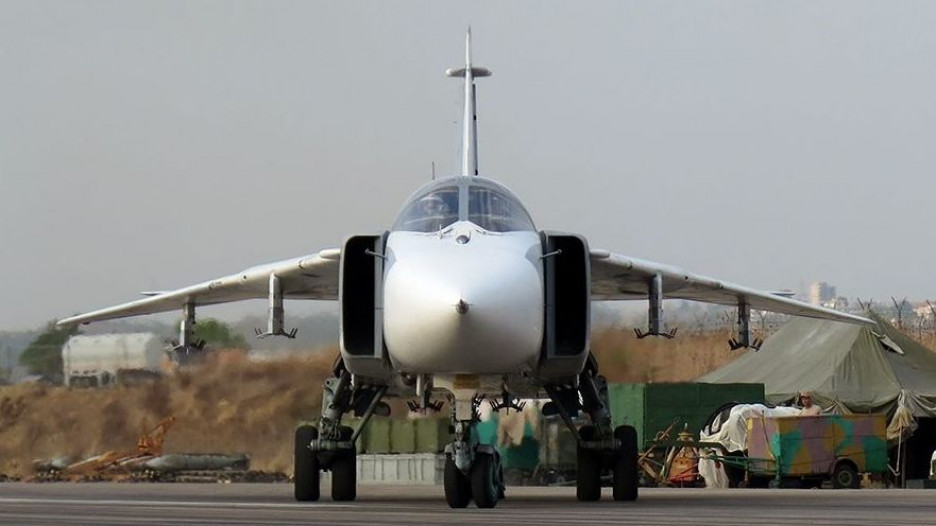 Российские самолеты в Сирии. Су-24.