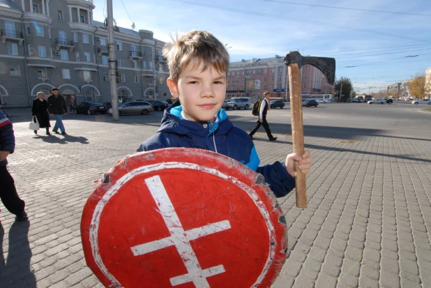 Фестиваль науки в Молодежном театре. Барнаул, 8 октября 2015 года.