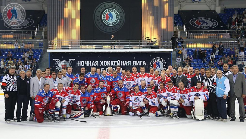  Путин забросил семь шайб в составе команды "Звезды НХЛ"