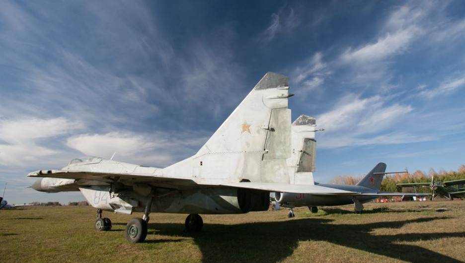 МиГ-29 в Музее авиации на аэродроме "Лесной".