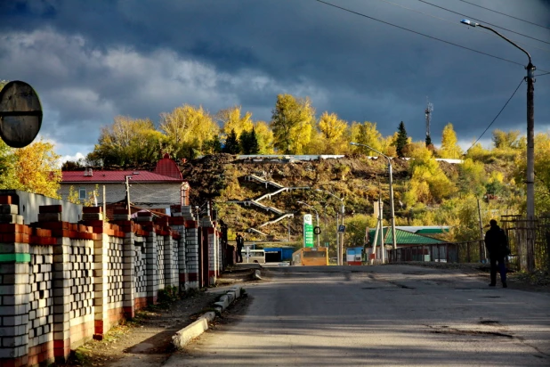 Небо над Барнаулом.