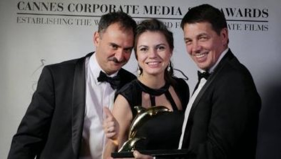 Галина Шаронова (в центре) с командой фильма.