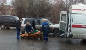 ДТП на Змеиногорском тракте.