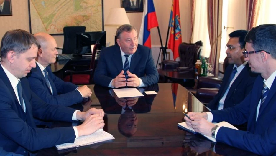 Встреча губернатора с представителями Charoen Pokphand Foods.