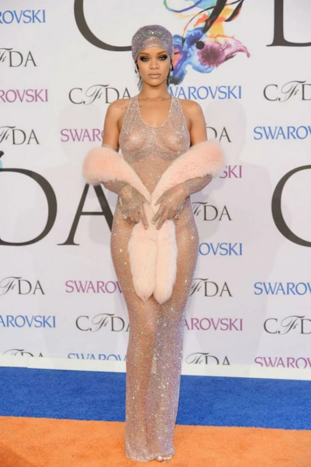 Рианна на премии CFDA, 2014 год.