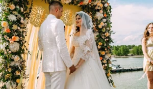 В Барнауле с размахом отметили свадьбу.