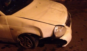 ДТП с участием Lada Priora.