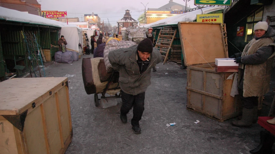 Старый базар в 2000-е годы.