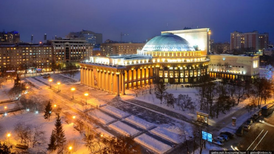 Новосибирский оперный театр.