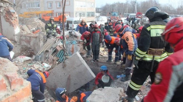 Взрыв газа в поселке Корфовский Хабаровского края.