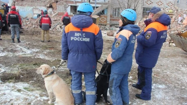 Взрыв газа в поселке Корфовский Хабаровского края.