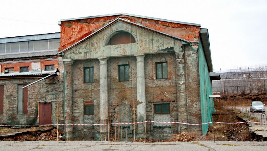 Бывшая Барнаульская спичечная фабрика (ранее здесь располагался сереброплавильный завод).
