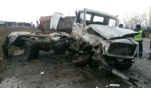 Массовое ДТП под Новосибирском.