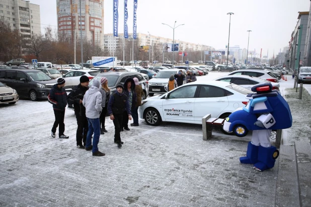 Автоцентр АНТ- официальный дилер Hyundai - провел экскурсию для школьников.