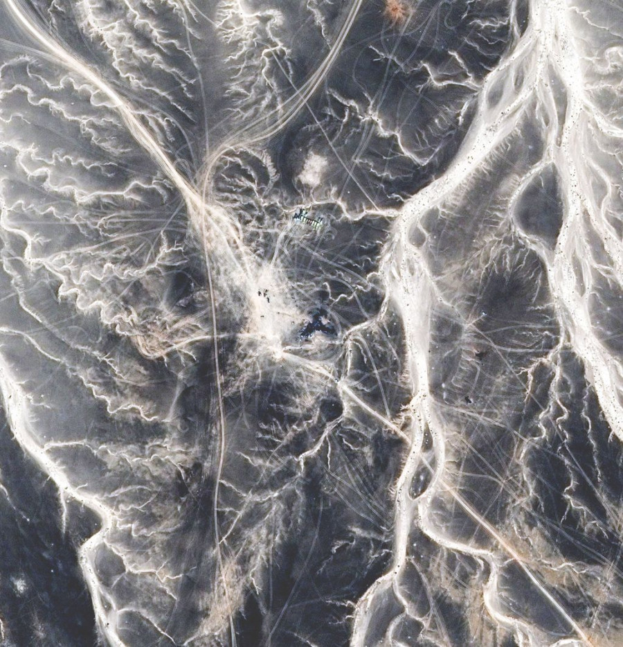 Спутниковый снимок с места крушения А-321.