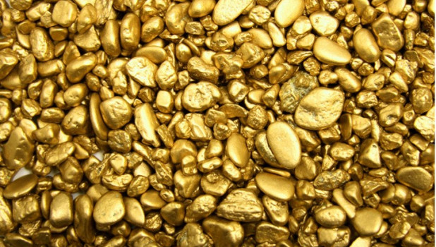 Добыча россыпного золота на Алтайском прииске.