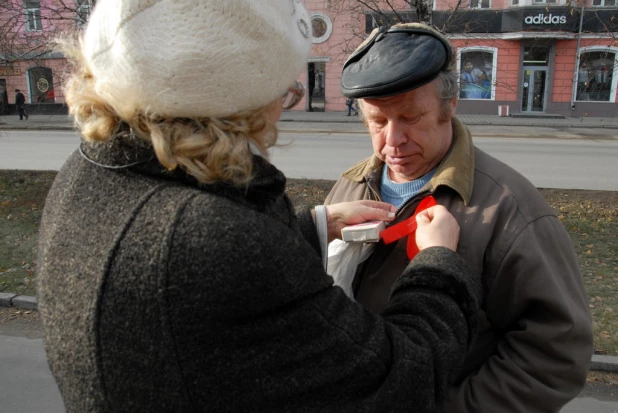 Шествие и митинг коммунистов 7 ноября 2015 года.