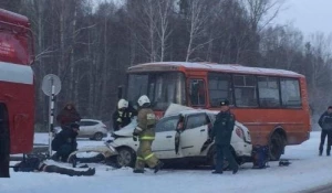 Авария в Тальменском районе.