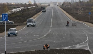 Дорога в Барнауле.