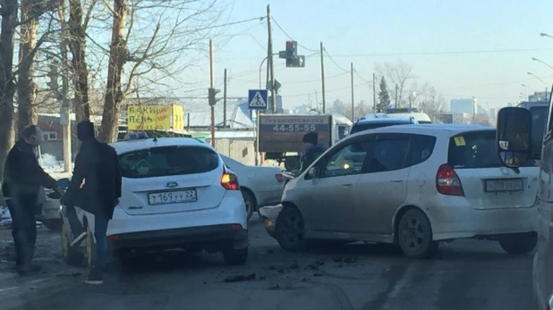 ДТП на ул. Советской Армии.