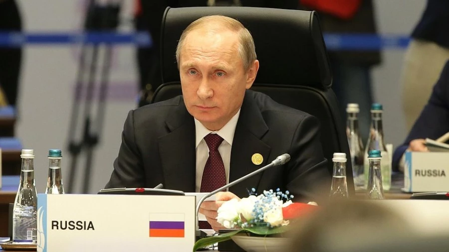 Владимир Путин на саммите G20.