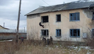 Спецназ с гостях у алтайских школьников.