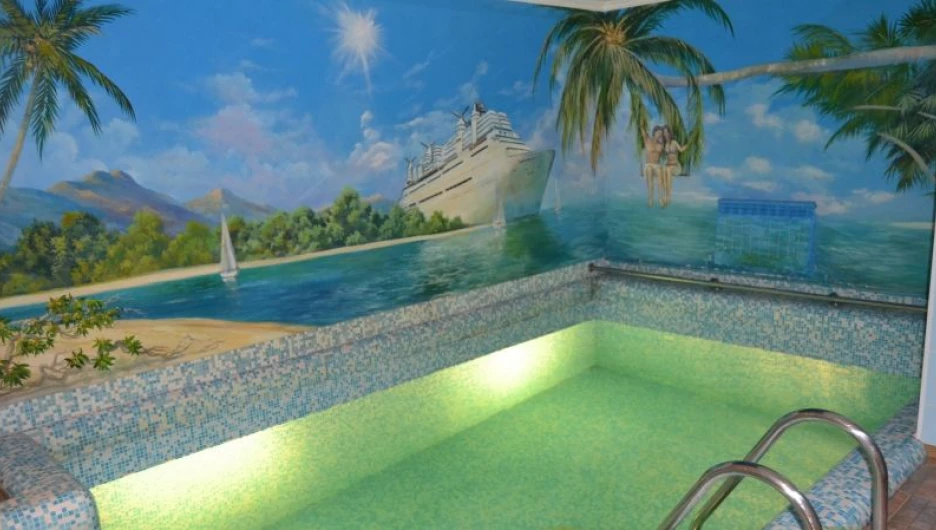 Бассейн сауны "Дубровка".