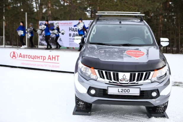 Автоцентр АНТ и Mitsubishi дали бой алтайской зиме