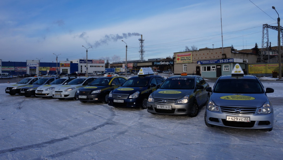 Конкурс водителей такси в Барнауле