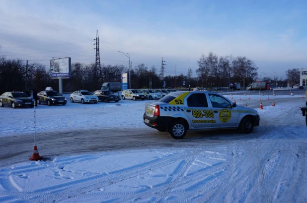 Конкурс водителей такси в Барнауле