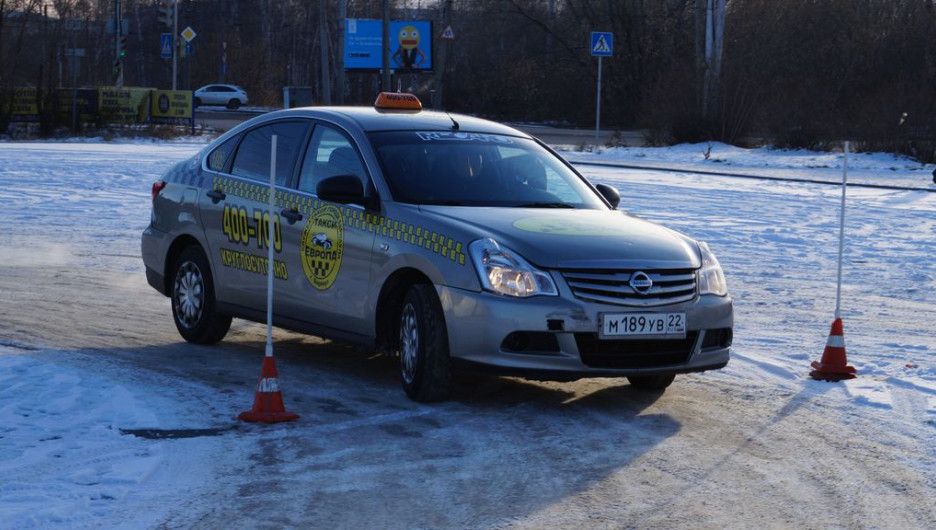 Конкурс водителей такси в Барнауле.