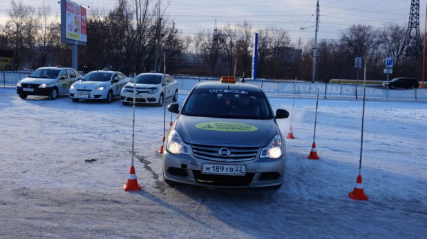 Конкурс водителей такси в Барнауле