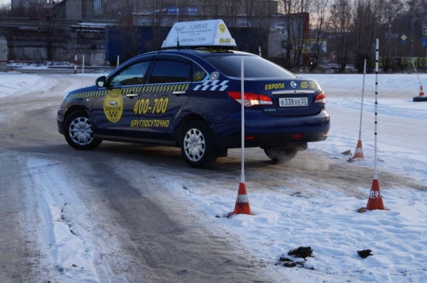 Конкурс водителей такси в Барнауле