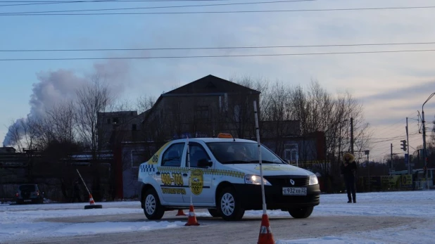 Конкурс водителей такси в Барнауле