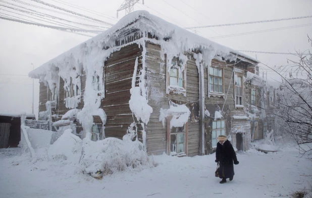 Жизнь в морозном Оймяконе.