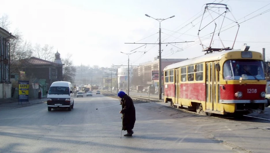 Пенсионерка.