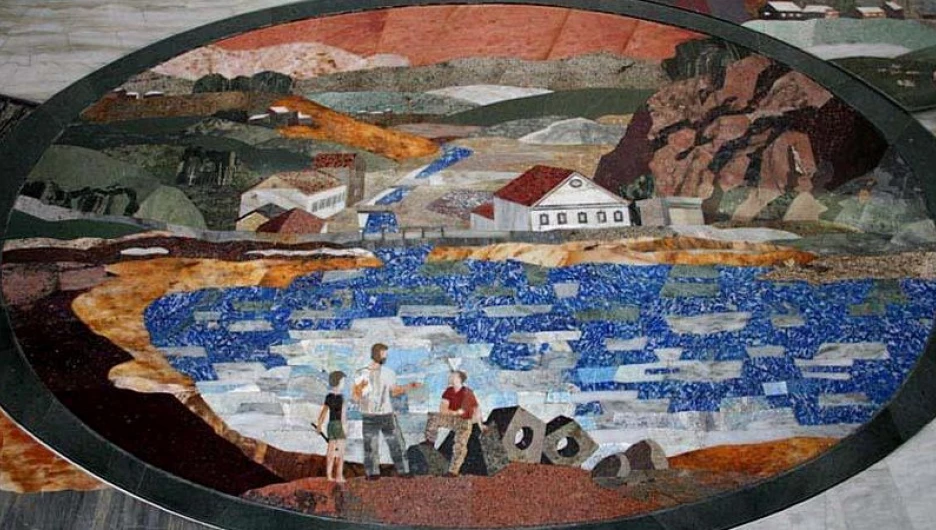 Новая мозаика для Художественного музея.