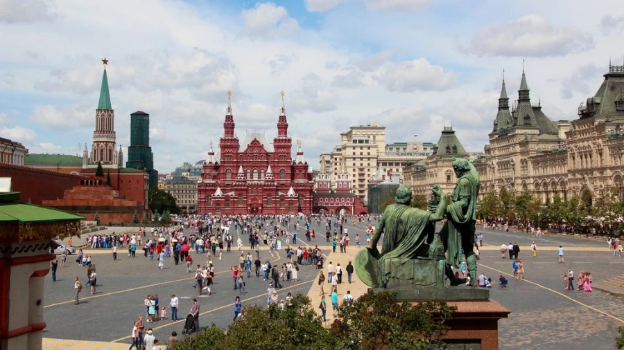 Москва, Красная площадь.