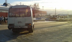 Автобус в Заринске.