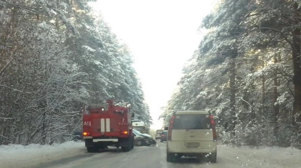 Авария на Лесном тракте.